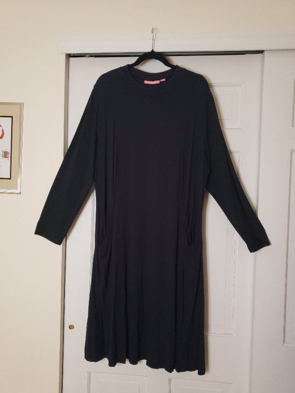 Woman Within Black Dress, size 22/24  NWOT
